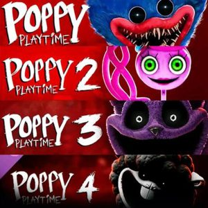 Poppy Playtime Chapter 1-2-3+4 COMPLETE COLLECTION
